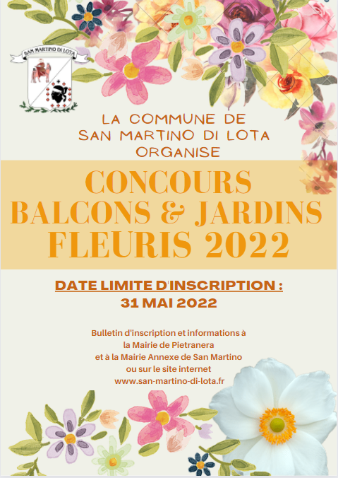 affiche concours jardins et balcons fleuris